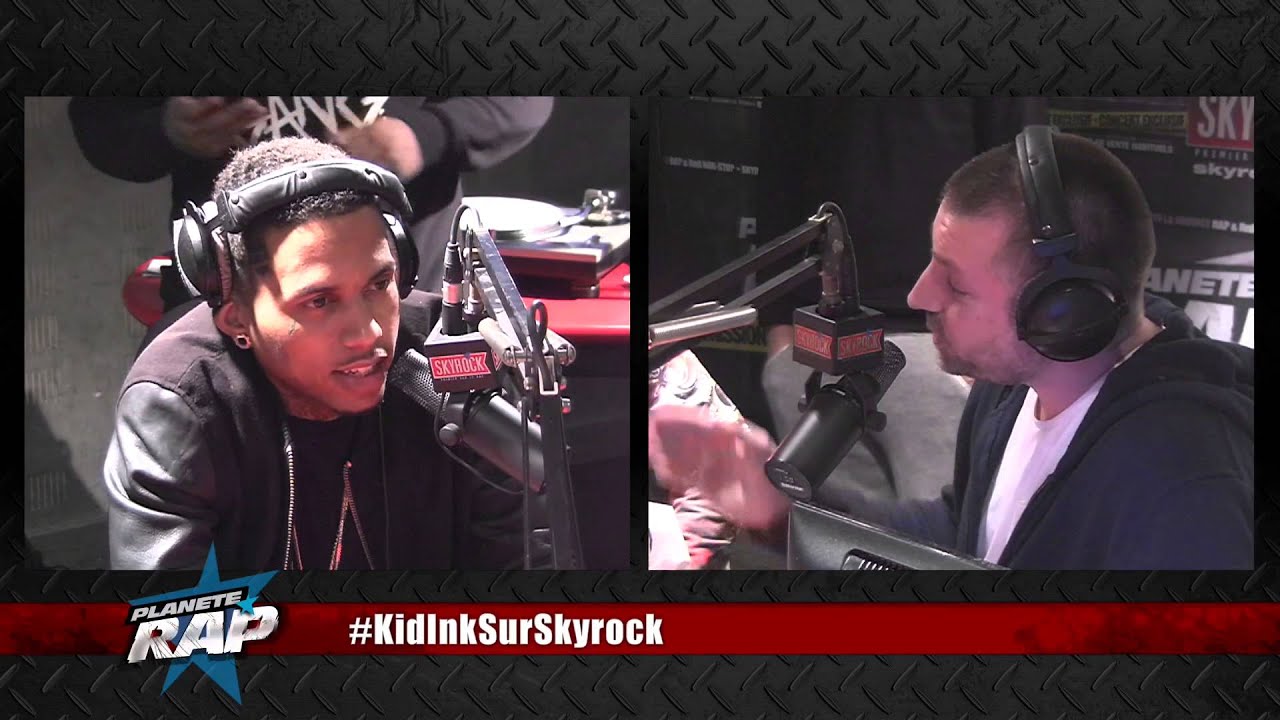Kid Ink apprend le français avec Fred & Black M #PlanèteRap