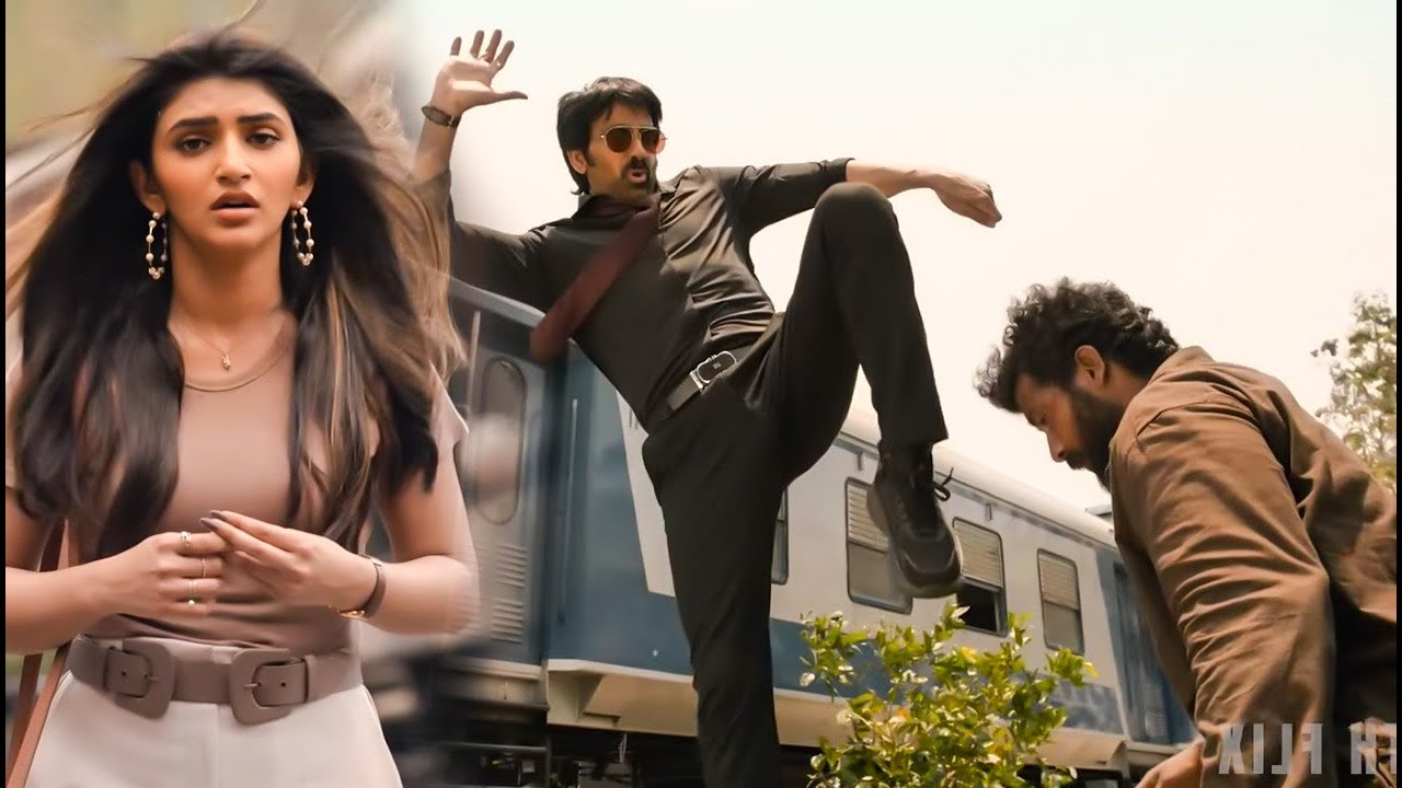 हीरोइन के पिता ने भेजे गुंडों पर हीरो का हमला | Ravi Teja का Ultimate Fight Scene 💪🔥