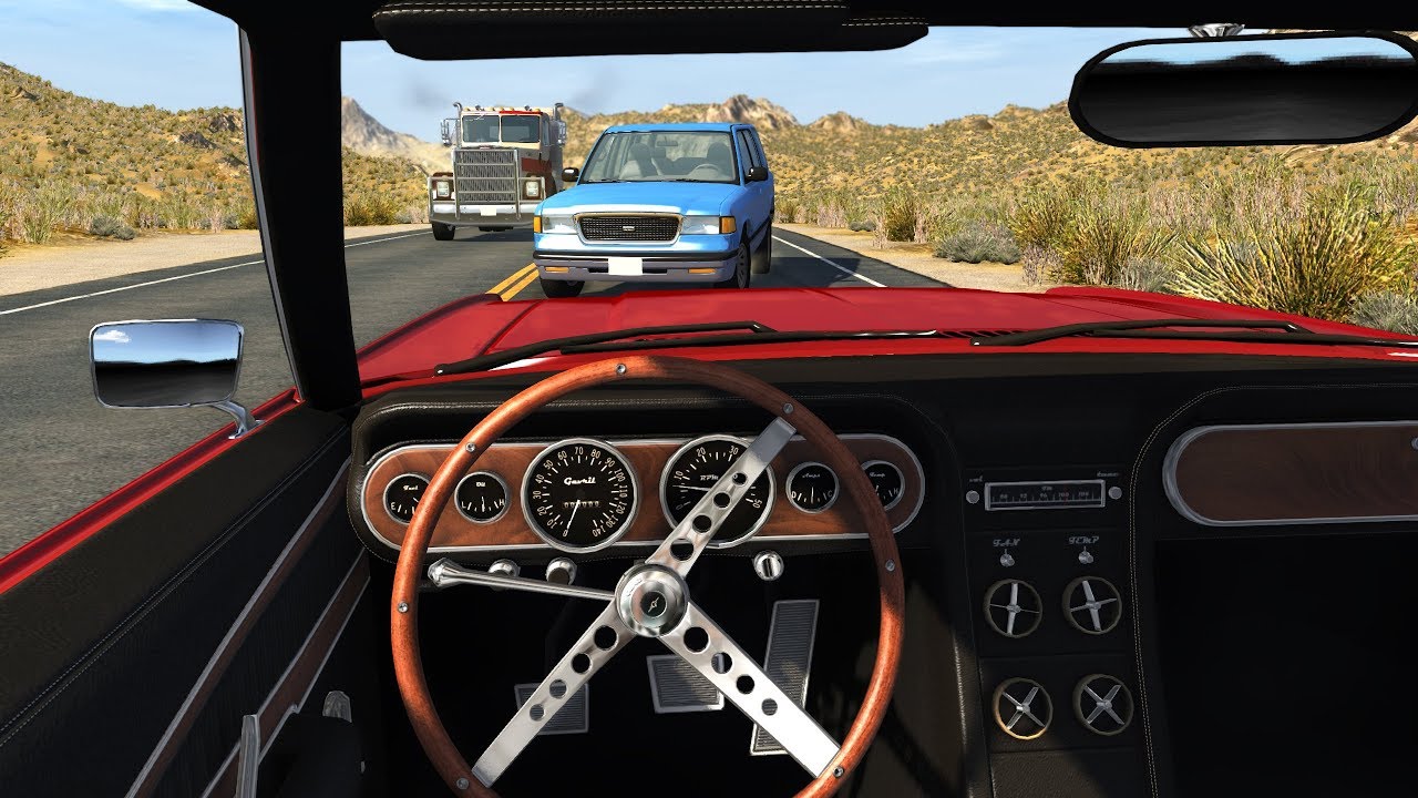 First Person Car Crashes Compilation #1 - BeamNG.Drive