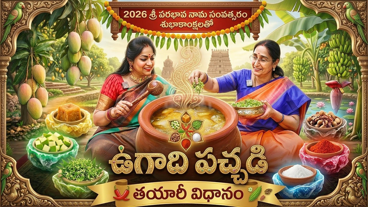2026 శ్రీ పరాభవ నామ సంవత్సరం ఉగాది పచ్చడి | Ramaa Raavi Ugadi Pachadi Preparation | SumanTv Women