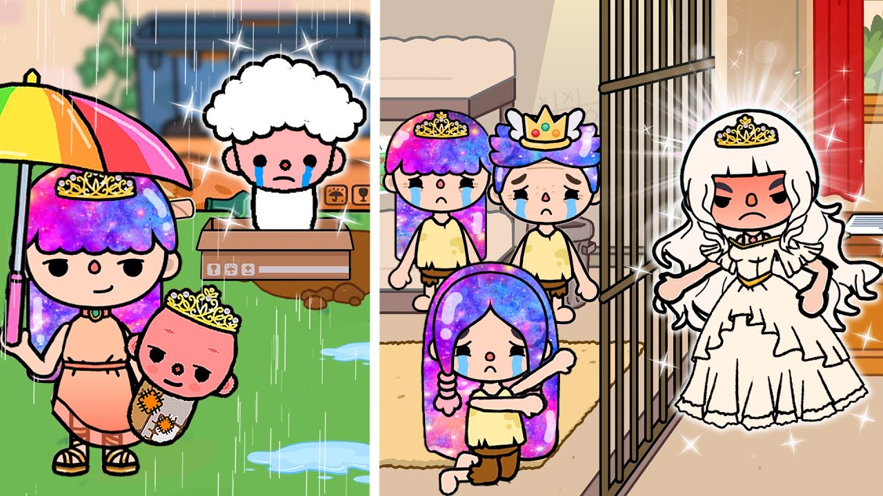 Công Chúa Bạch Tạng Bị Hoán Đổi | Toca Life Story | Toca Boca