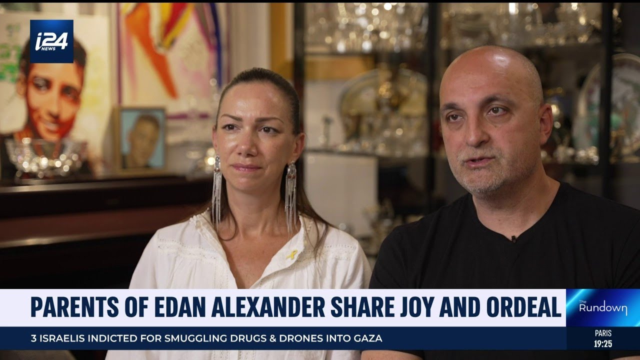 'Screams of joy' as Edan Alexander's parents heard of release