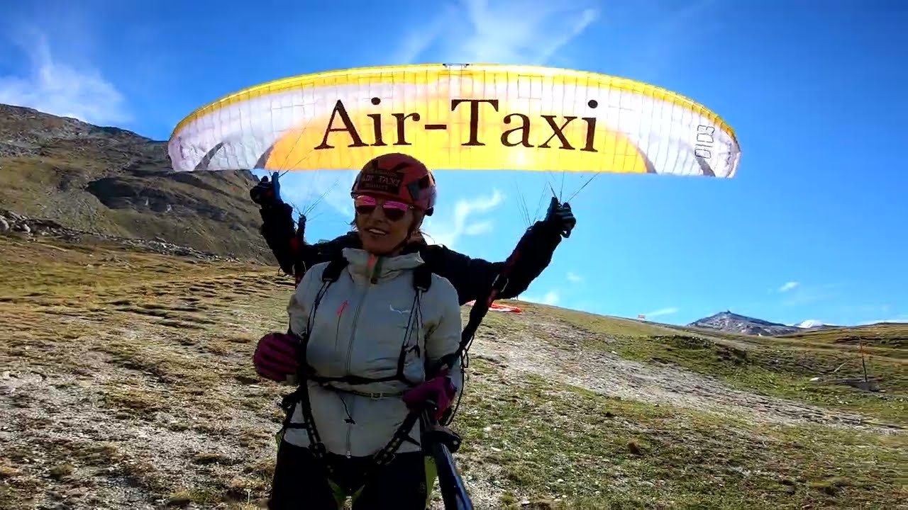 Tandemflight Blauherd to Zermatt with  Agnieszka