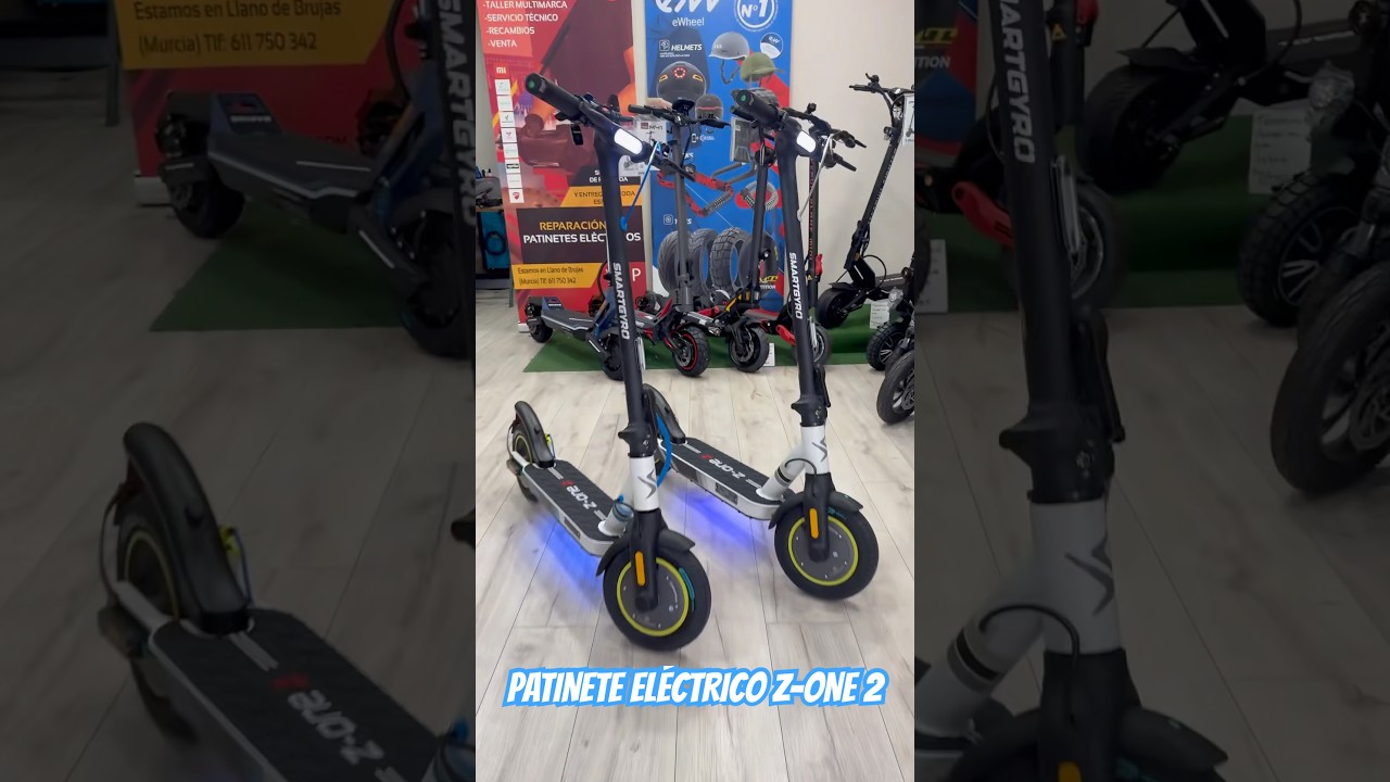 Nuevo patinete el&eacute;ctrico SmartGyro Z-One 2 #electricscooter