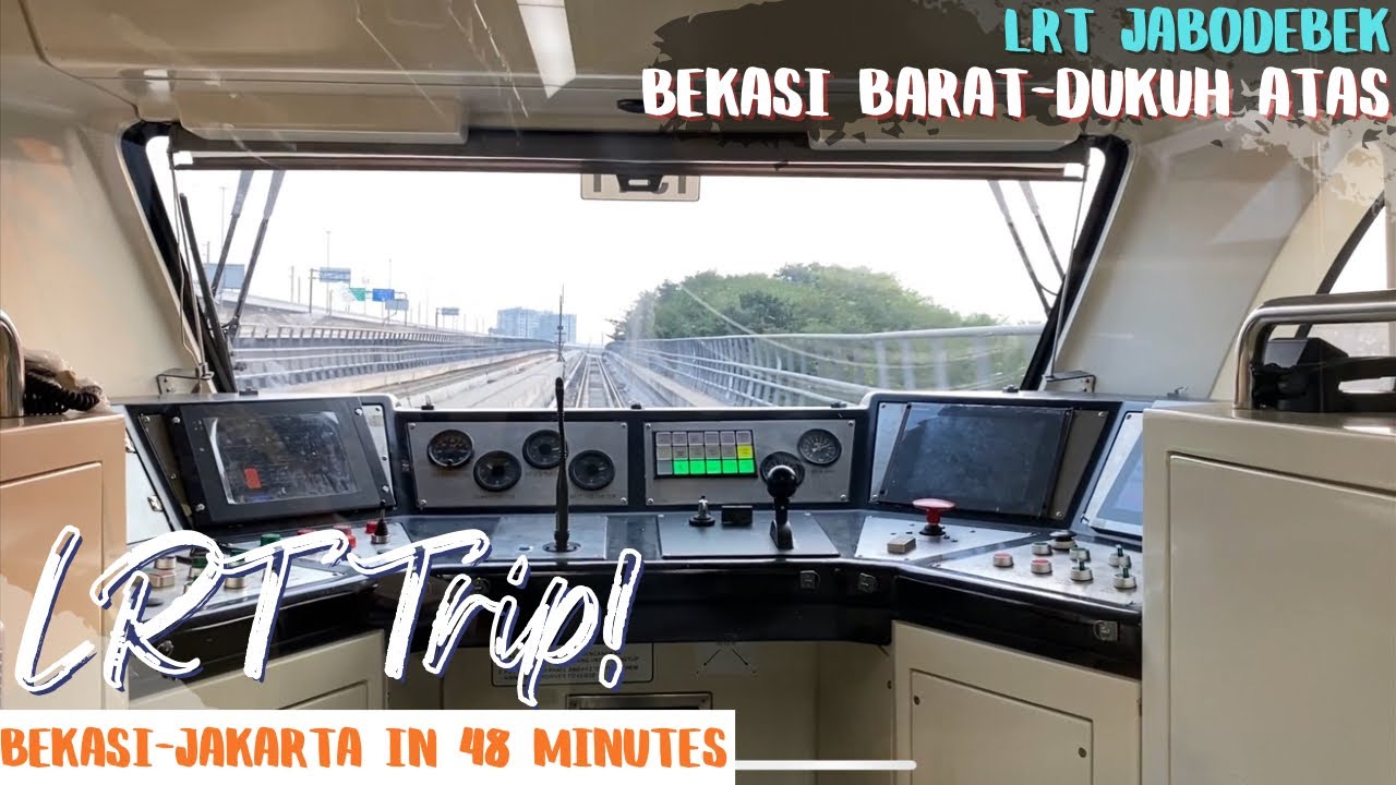 LRT Jabodebek ‼️ Bekasi Line Full Trip ✅