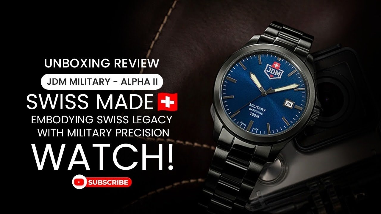 Alpha II JDM Military Watch Review #jdmwatch #swisswatches #militarywatch #jdm #swissmilitary