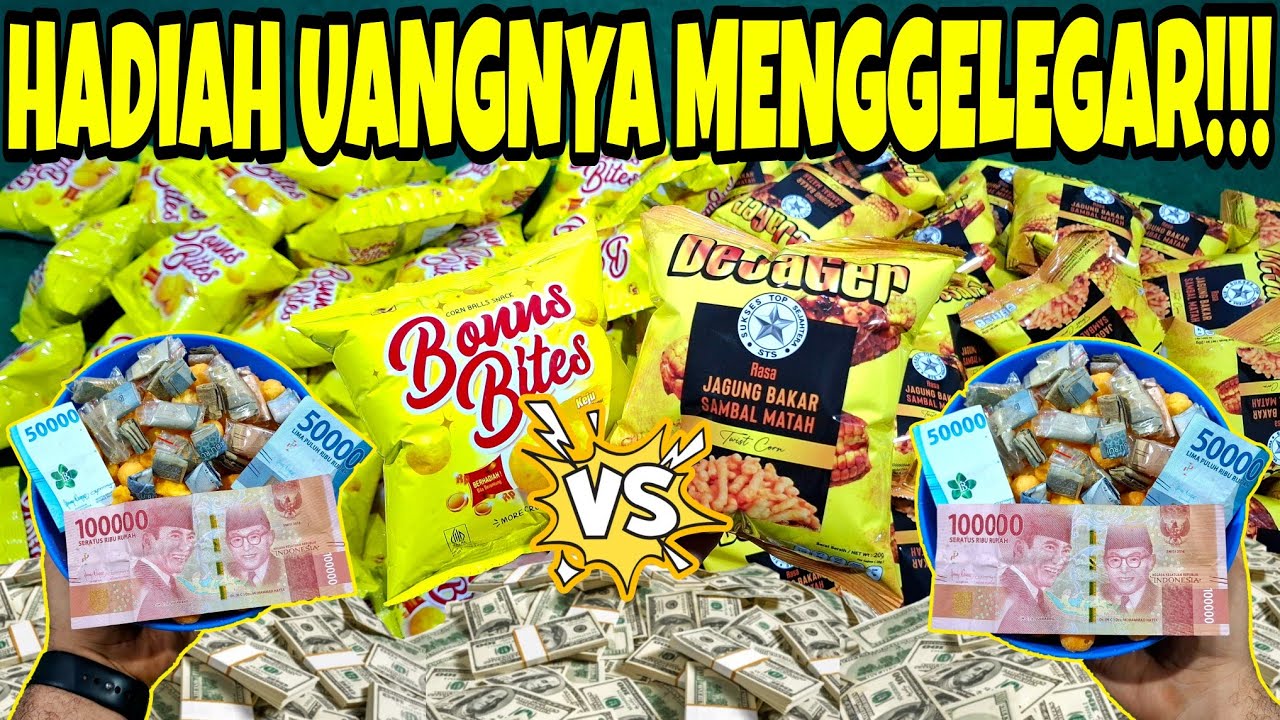 MENGGELEGAR!!! HADIAHNYA LANGSUNG BIKIN HEBOH!!! UNBOXING CIKI DEJAGER SAMBAL MATAH vs BONNS BITES