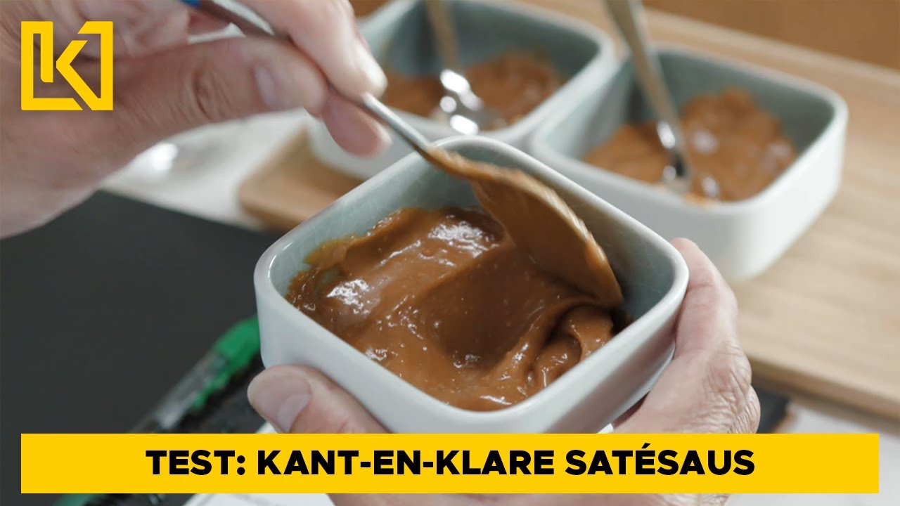Test: kant-en-klare satésaus