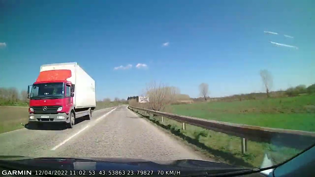 DRIVE #1841: Borovan-Mizija (Bulgaria) (timelapse 4x) *Read Description*