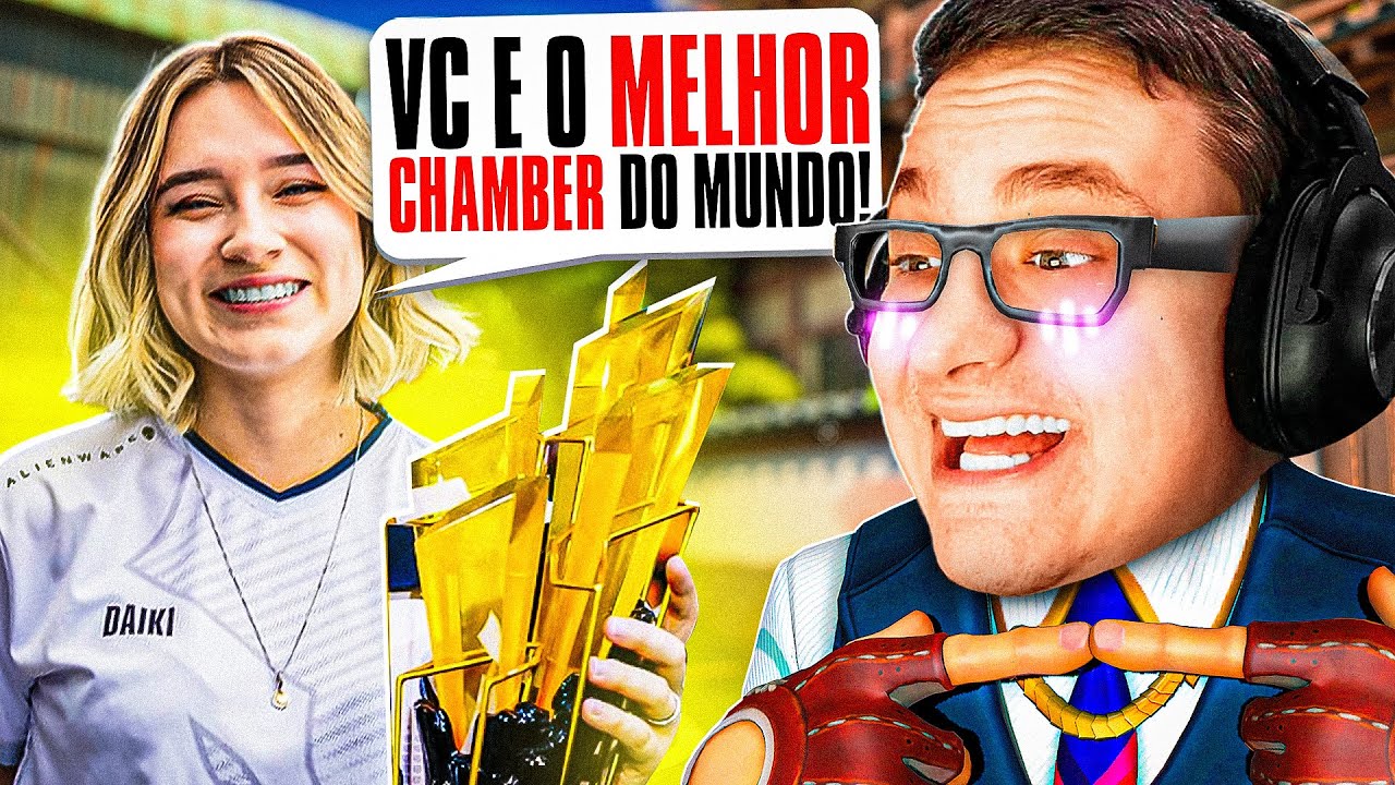 IMPRESSIONEI A CAMPEÃ MUNDIAL DE VALORANT - ft. @Bingulzz