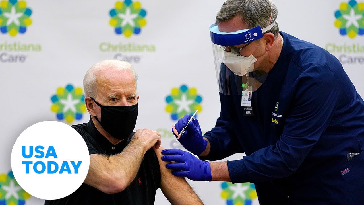 Joe Biden receives second dose of COVID-19 vaccine | USA TODAY