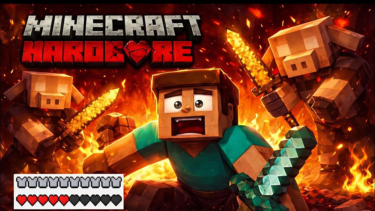 Jiska daar tha vahi ho gya! 😭 (The epic hardcore #6) #minecraft #gaming 