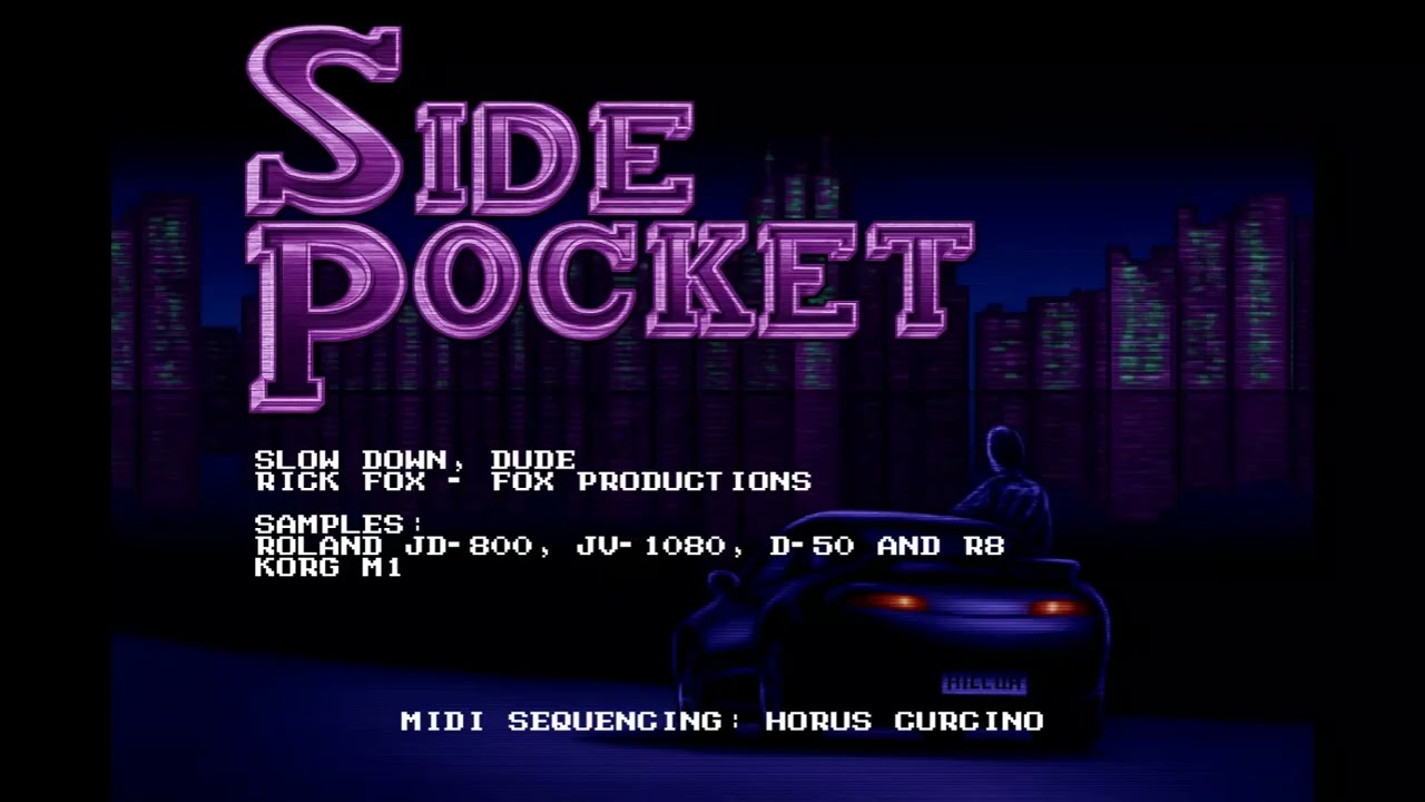 Side Pocket SNES Remastered OST - Slow Down, Dude (ZONE Theme)