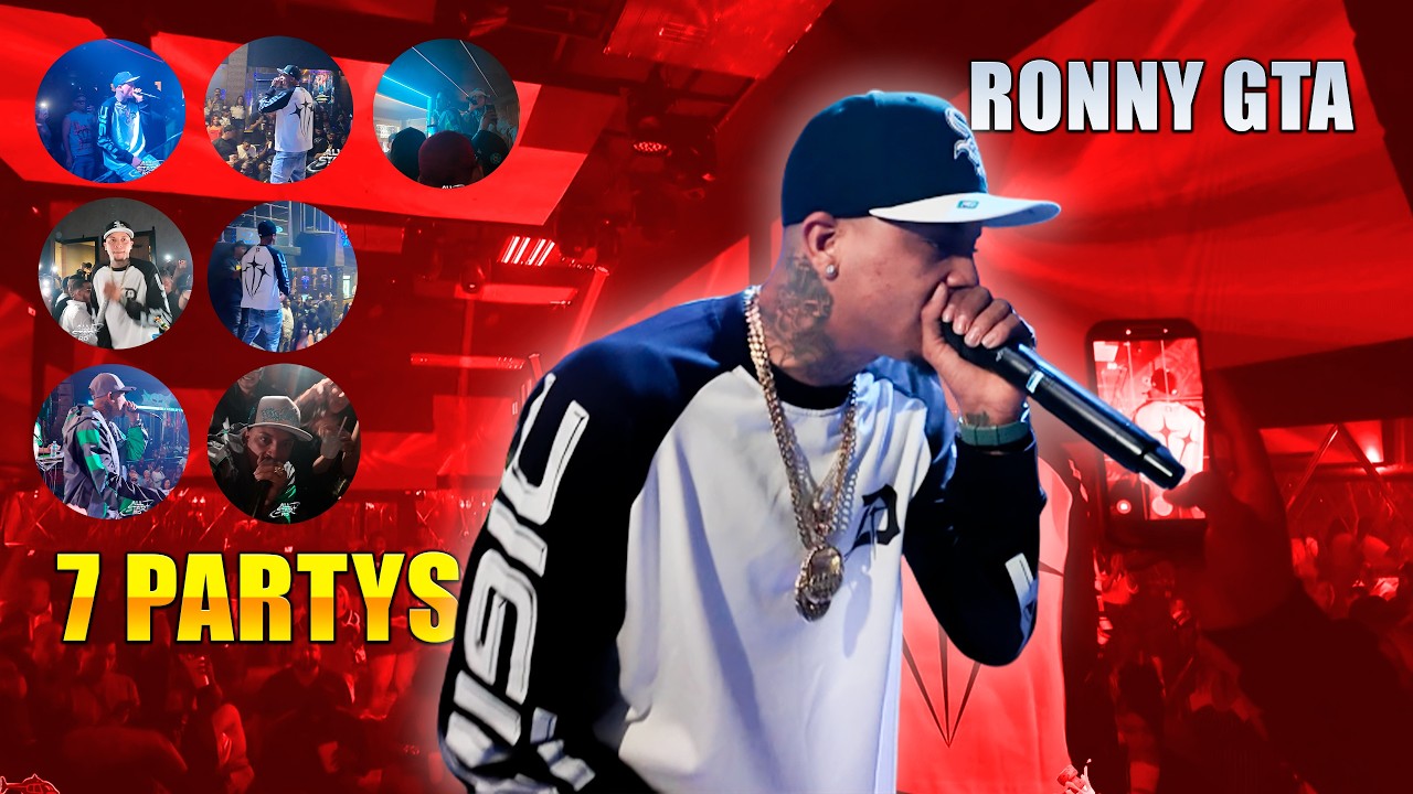 RONNY GTA HIZO 7 PARTYS EN UNA SOLA NOCHE 🔥 ¿CÓMO SOBREVIVIÓ? #RonnyGTA