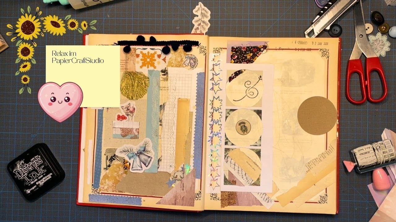 Vol. 0020 - Tisch aufräumen - ganz entspannt mit meinem Scrapbook -  PapierCraftStudio