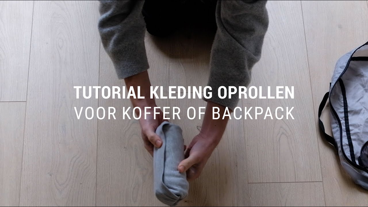 Hoe Rol je Kleding op voor je Reis als een Pro | Lifehack