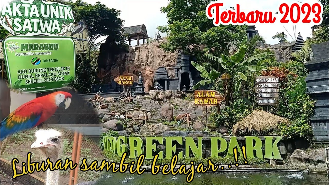 Eco Green Park || Review lengkap 2023 || Taman Ekosistem terbesar_part 1