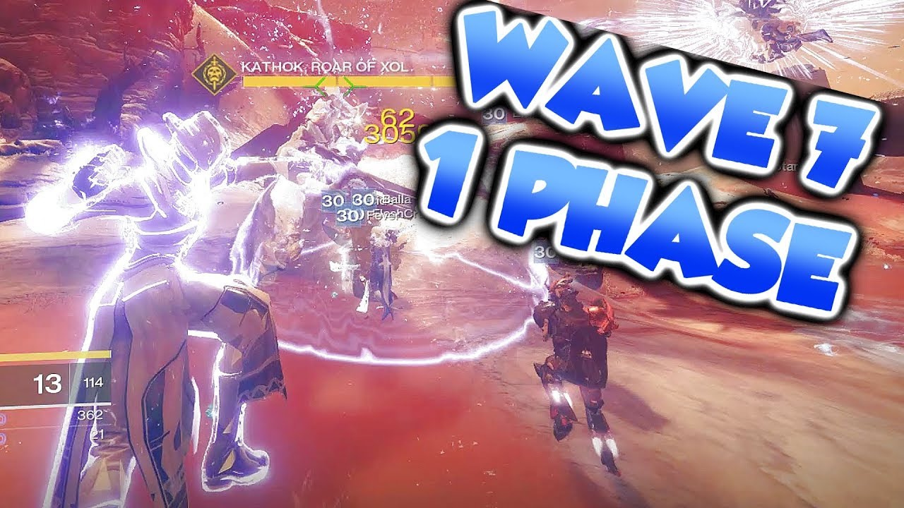 EASY Wave 7 Escalation Protocol Boss! [Destiny 2 Warmind DLC] 1 Phase