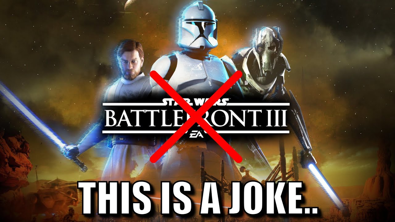 So.. This is why EA are not making Star Wars Battlefront 3