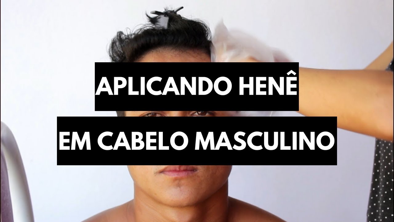 COMO USAR HENÊ EM CABELO MASCULINO