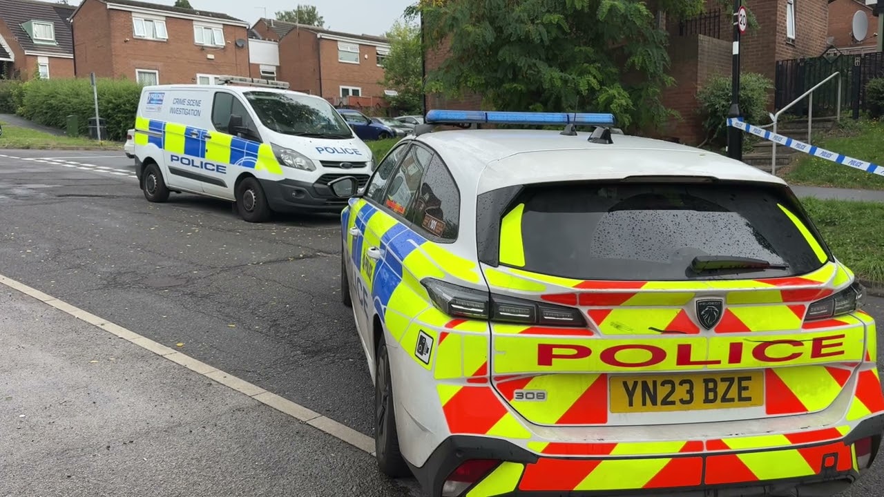 Police investigate shooting incident Sheffield 