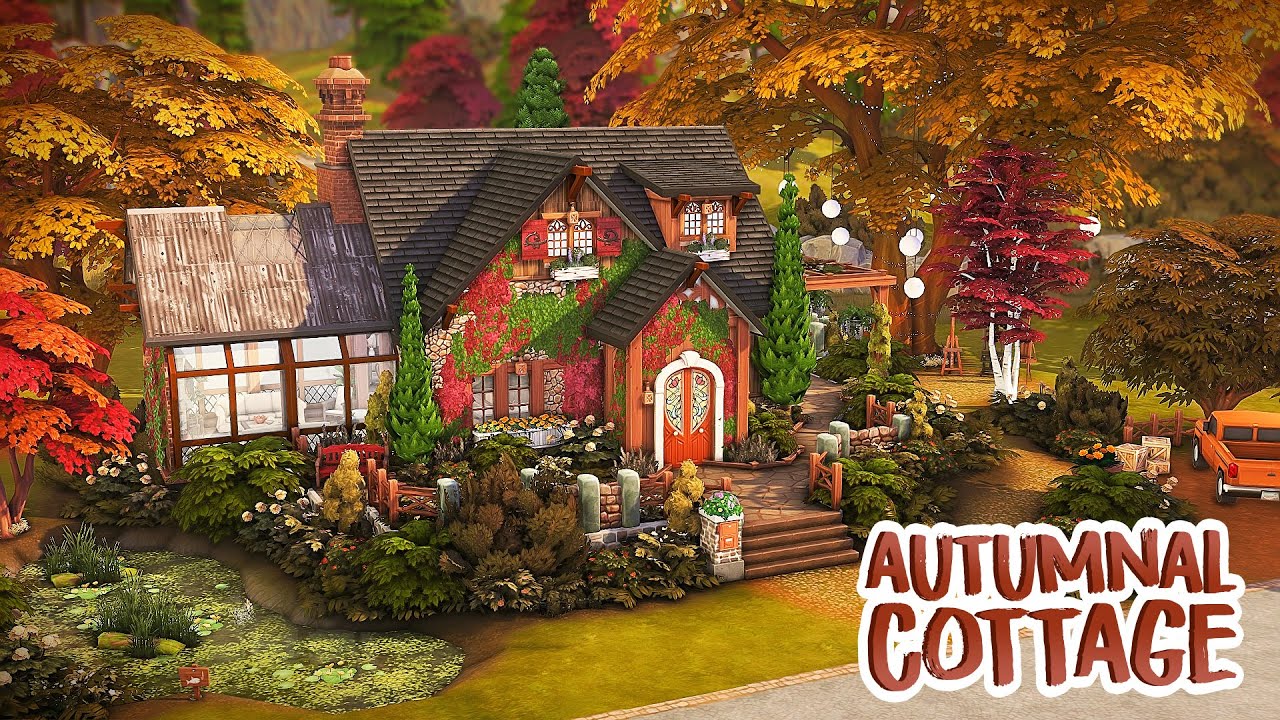 Autumnal Family Cottage 🍁 | The Sims 4 Speed Build