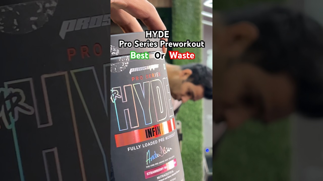Hyde pro series preworkout Review!  BEST ya fir Paisa waste❌