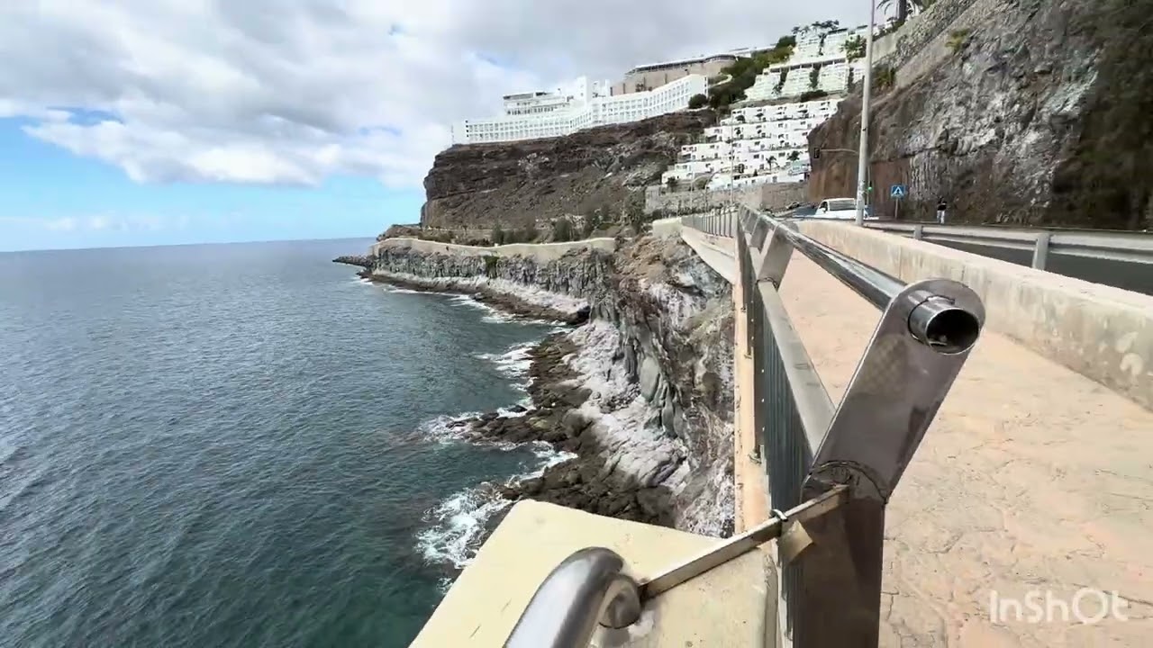 Мы на Grand Canaria  , замечательное место Puerto Riko , идем на пляж ☀️(11.2025) 