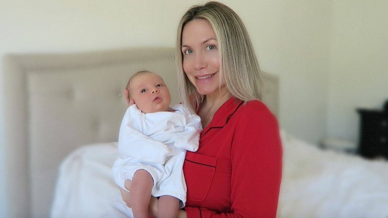 MORNING ROUTINE WITH A NEWBORN