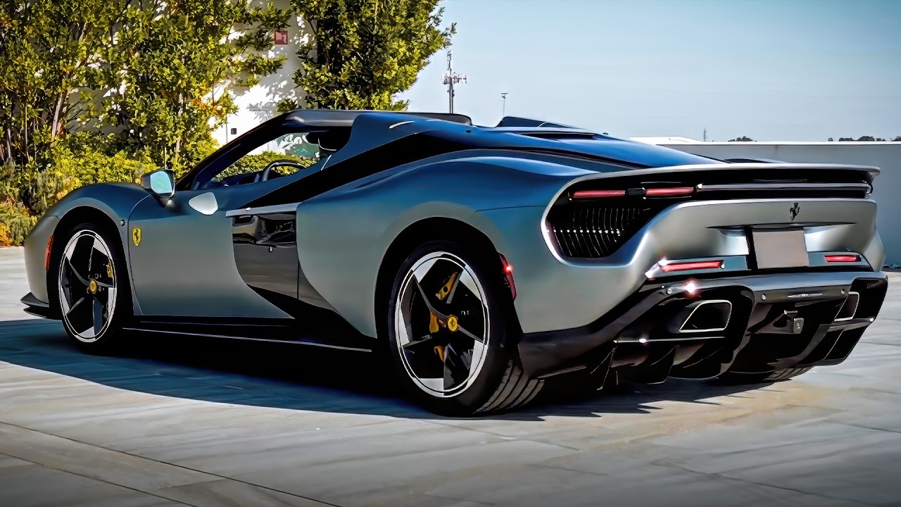 New Ferrari HC25 (V8) - Handsome One-off Supercar!