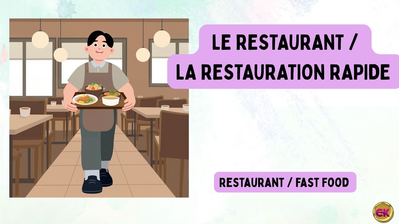 Int 40 . LE RESTAURANT -  LA RESTAURATION RAPIDE  /  Restaurant -  Fast Food