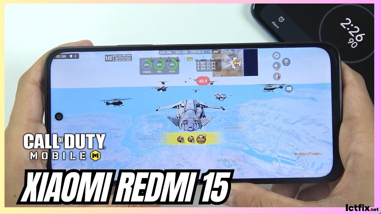 Redmi 15 Call of Duty Mobile Gaming test CODM | Snapdragon 685, 144Hz Display