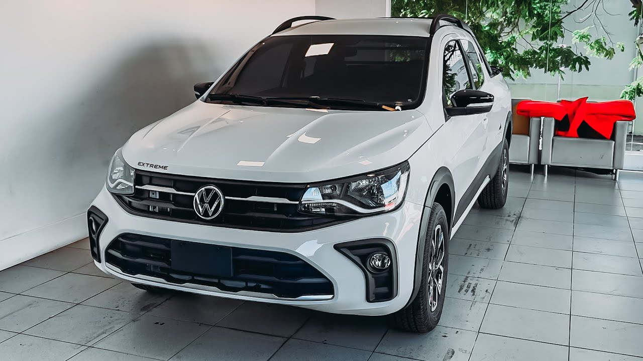 NOVA SAVEIRO 2024 EXTREME CABINE DUPLA EM DETALHES