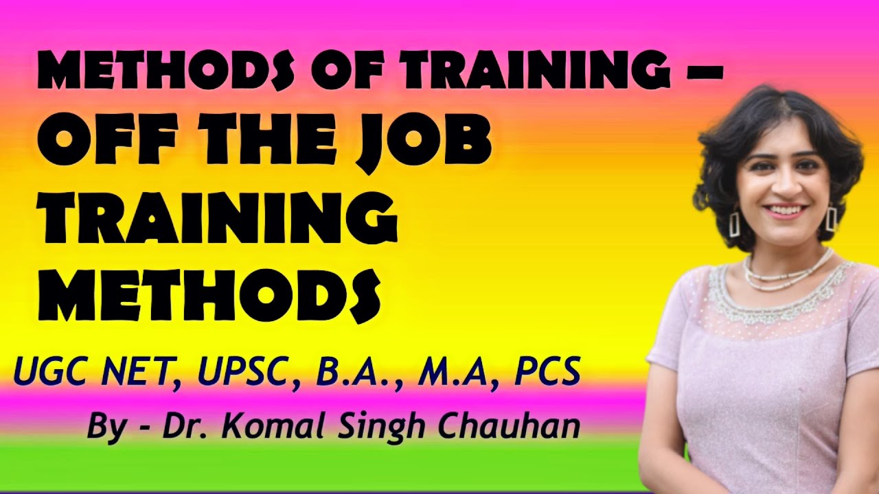 Off The Job Training Methods II Personnel Administration