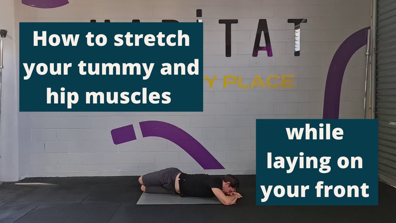Beginner abdominal and hip stretching exercise | The MSK Physio