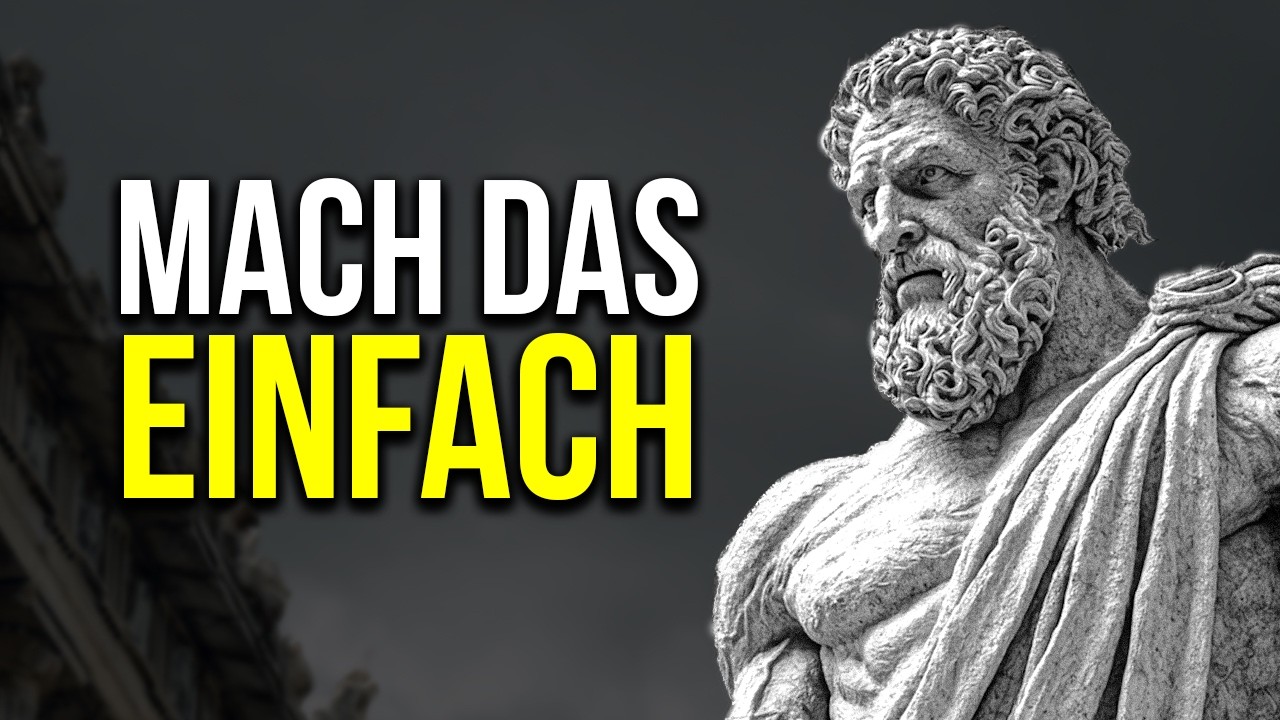 Wie man sich nie mehr über jemanden ärgert oder ärgert | Stoizismus