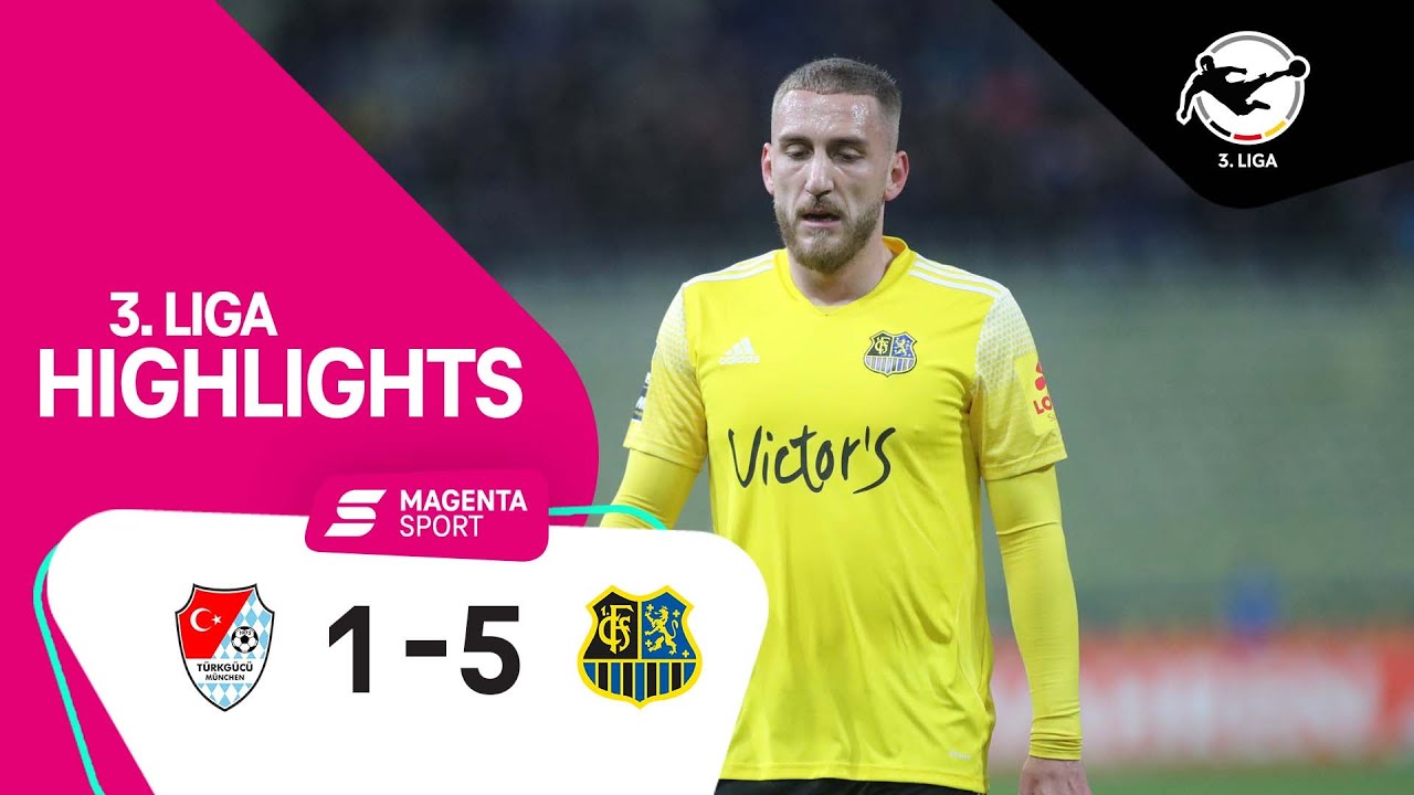 Türkgücü München - 1. FC Saarbrücken | 28. Spieltag, 2021/2022 | MAGENTA SPORT