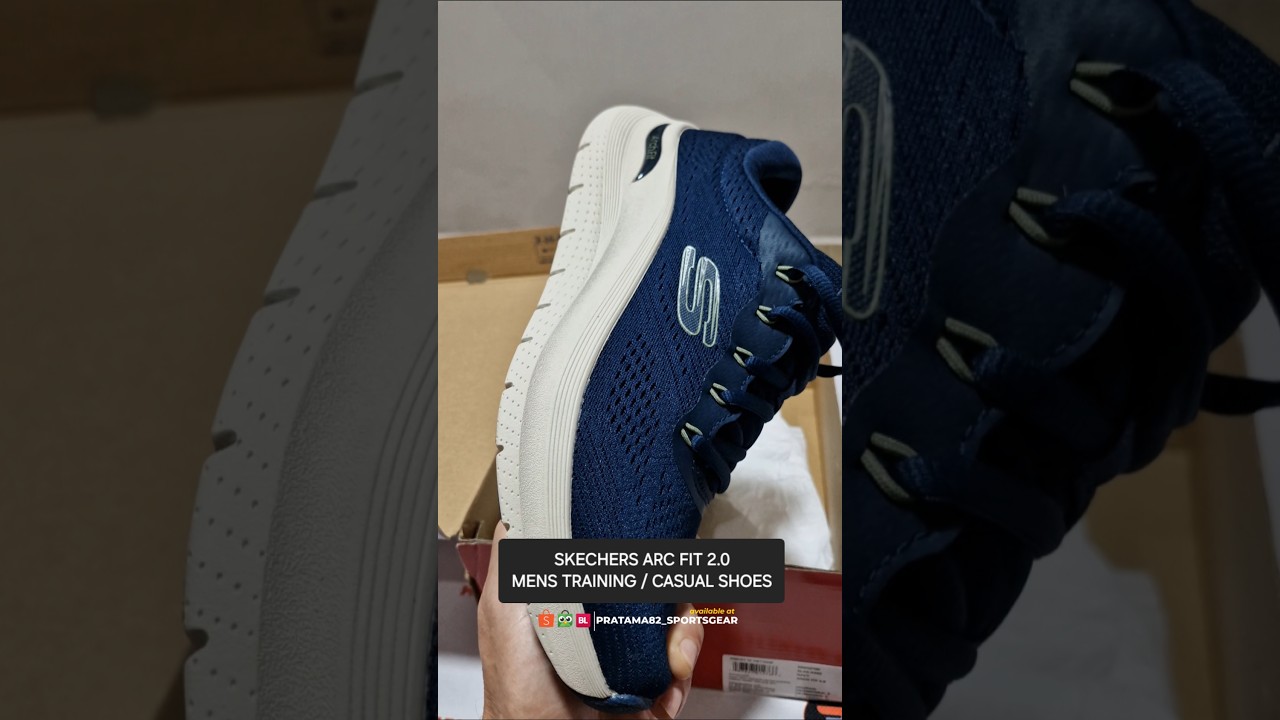 SKECHERS ARCH FIT 2.0 SPORT TRAINING CASUAL SHOES MENS 232700-NVY ORIGINAL