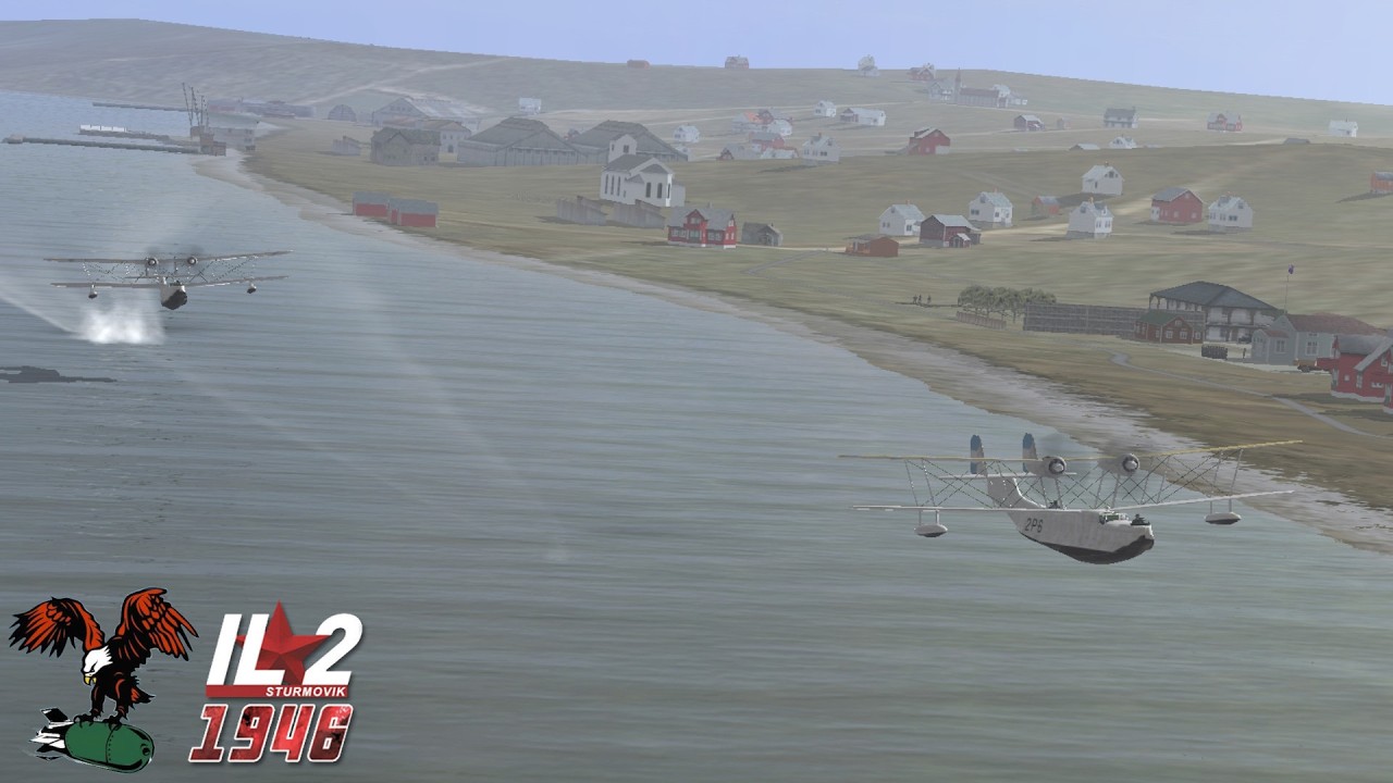 Misión 01 de la campaña ficticia Malvinas 41 en IL-2 1946 4.12.2 mod Ultrapack 3.4 ¨Cassie¨