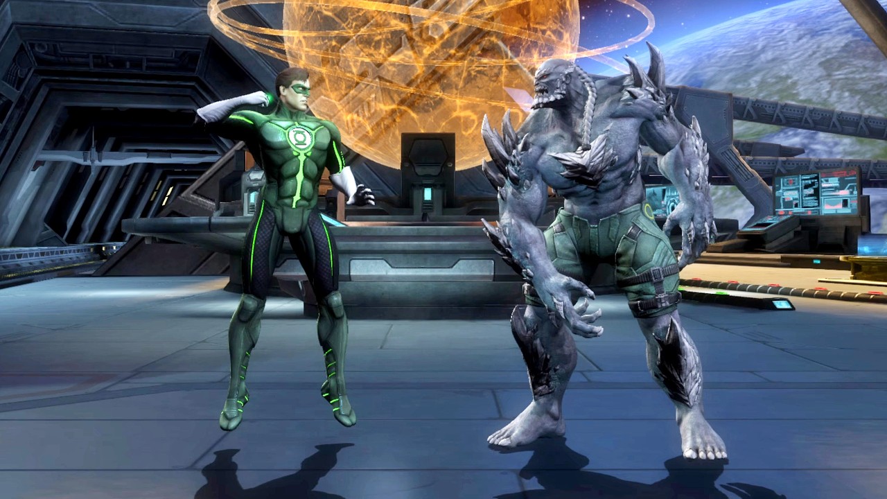 Injustice Gods Among Us -  Green Lantern Vs. Doomsday (VERY HARD)
