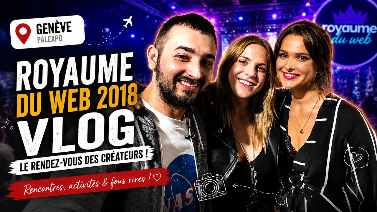J'AI RENCONTR&Eacute; DES YOUTUBERS ! (Vlog @RoyaumeduWebPalexpo) feat. @Lorioz