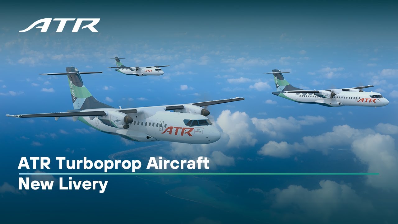 ATR Turboprop Aircraft New Livery