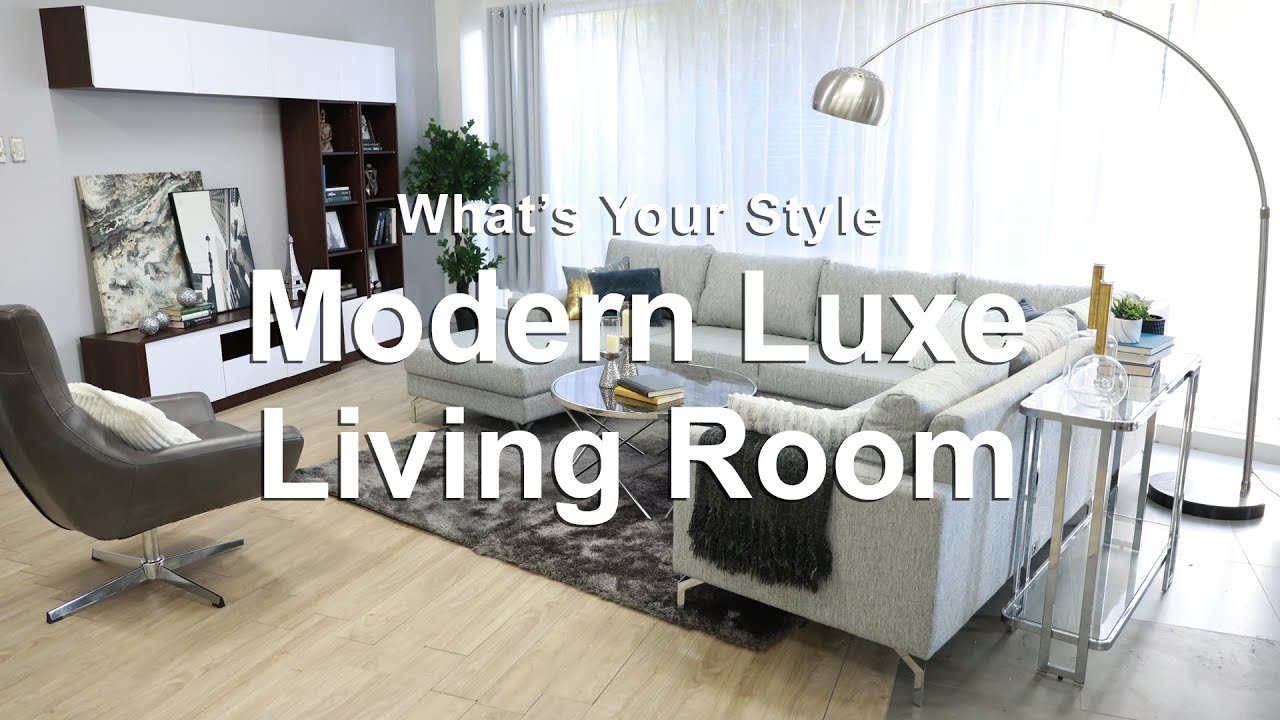 Modern Luxe Living Room | MF Home TV