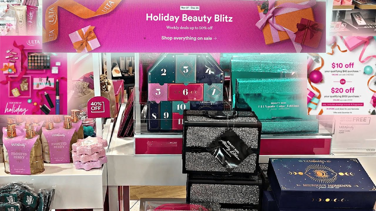 All the HOLIDAY MAKEUP Discounted ULTA SHOP With Me