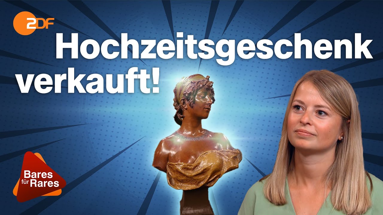 In Flitterwochen investiert: Büste von Goldscheider lässt die Reisekasse klingeln | Bares für Rares
