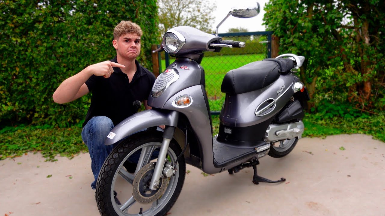 Gratis 2 Takt Scooter Opknappen en Weggeven