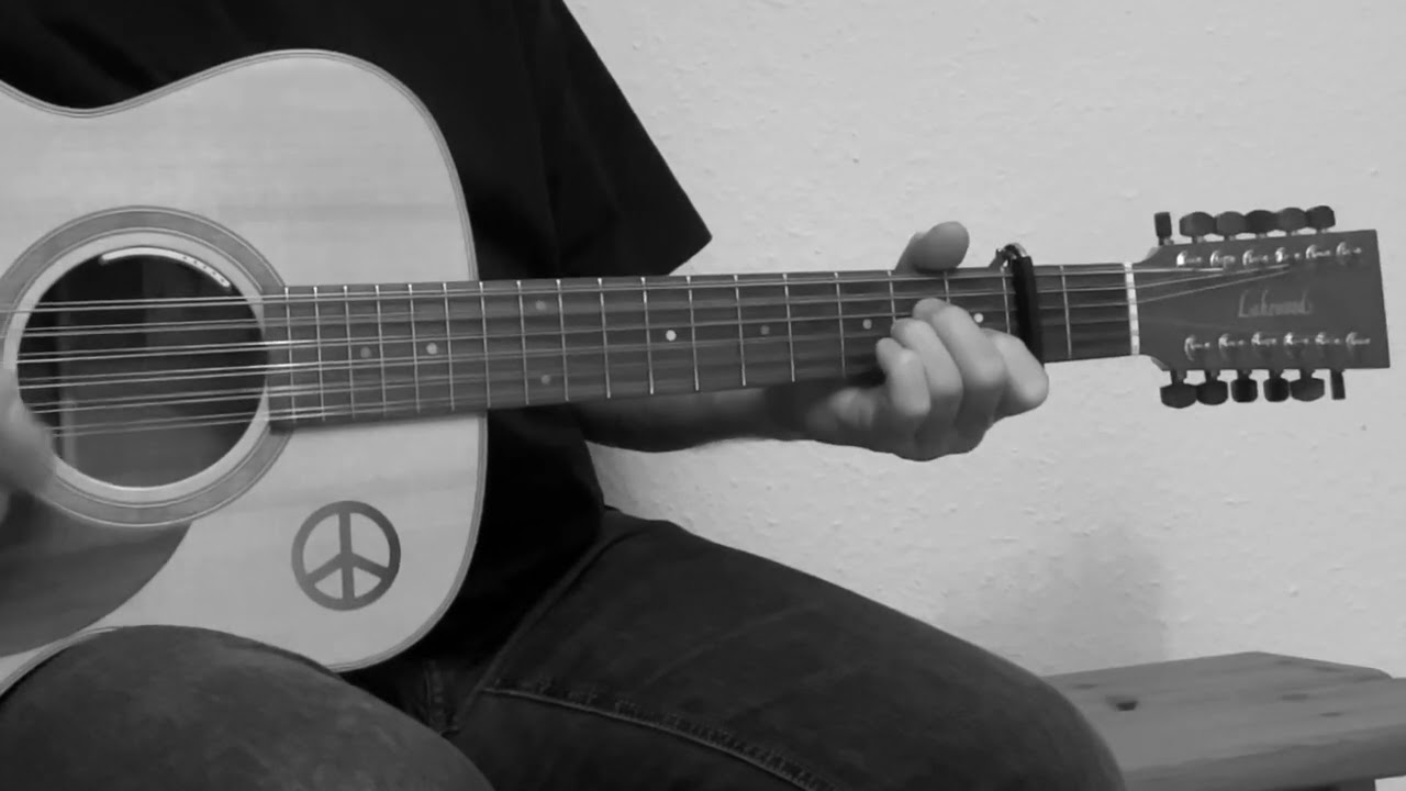 Back Home in Derry – Bobby Sands-cover – 12string Strumming