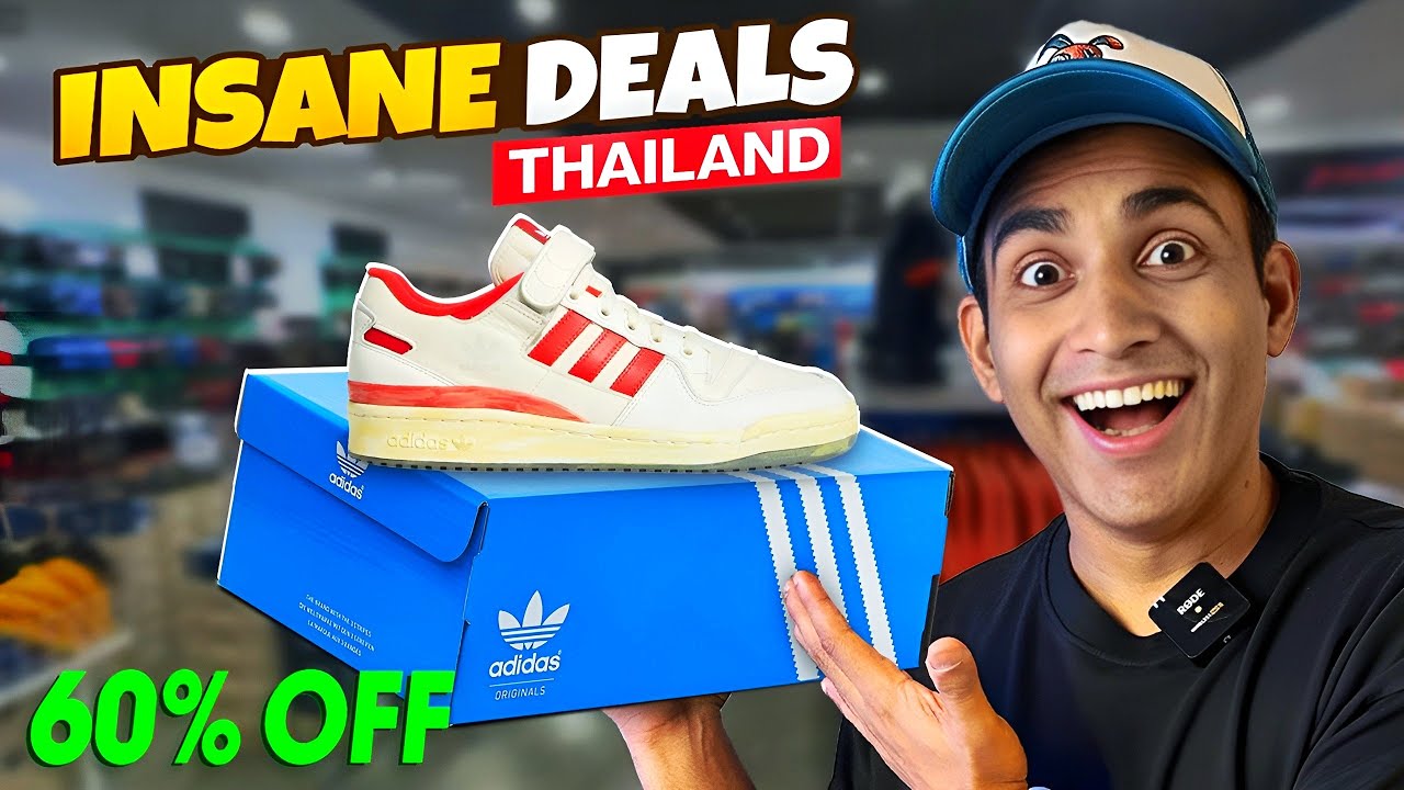 INDIA vs THAILAND Sneaker Prices 😳 Shocking Discounts 👟