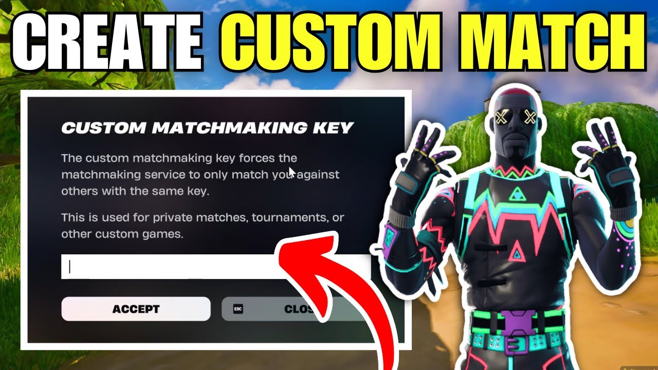 Как создать пользовательский матч в Fortnite (2025)