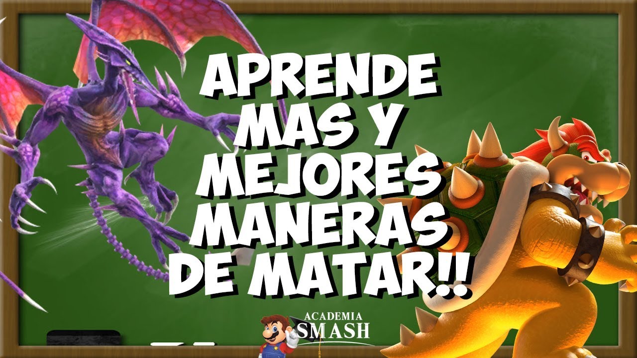 CÓMO MATAR RÁPIDO Y EDGE GUARD: 2-FRAME, SNIPES | APRENDE A JUGAR SMASH ULTIMATE 06 | ACADEMIA SMASH